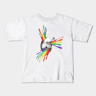 Rainbow Pop-Eye Kids T-Shirt